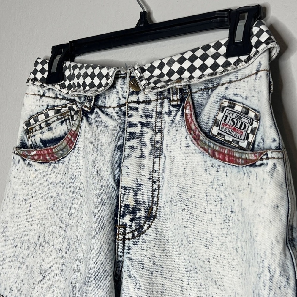 Get Used by Elie jeans vintage 1980s women’s street wear size 28 distressed S12